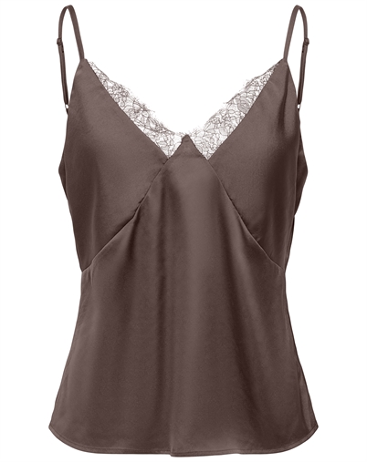 Only - ONLFaraya Strap Lae Satin Top - Shopping Bag